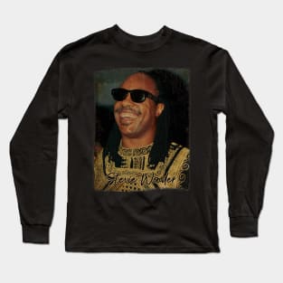 80s Classic Stevie Wonder Long Sleeve T-Shirt